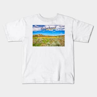 Theodore Roosevelt National Park North Unit Kids T-Shirt